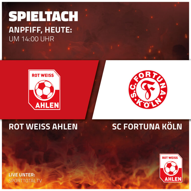 Spieltach: Rot Weiss Ahlen gegen SC Fortuna Köln