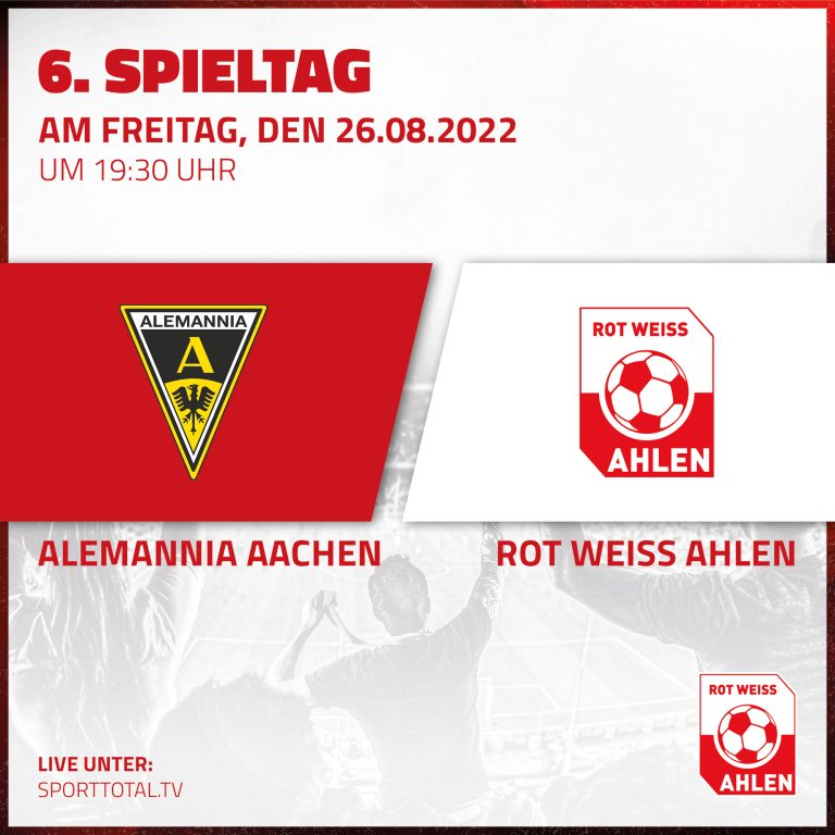 Alemannia Aachen gegen Rot Weiss Ahlen