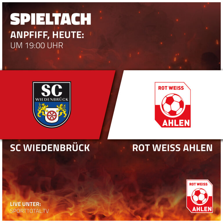 Spieltach: SC Wiedenbrück gegen Rot Weiss Ahlen