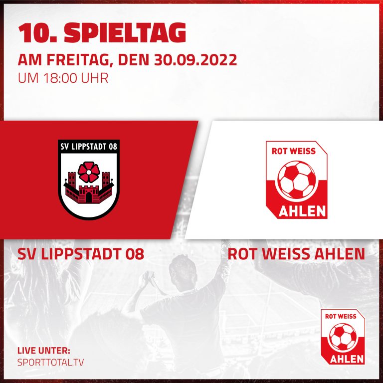 SV Lippstadt 08 gegen Rot Weiss Ahlen