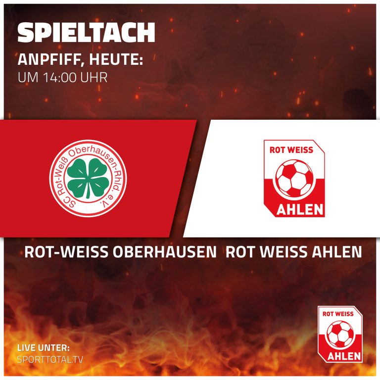 Spieltach: Rot-Weiß Oberhausen gegen Rot Weiss Ahlen