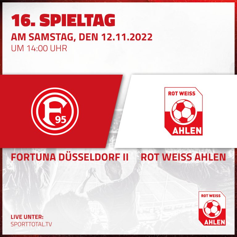Fortuna Düsseldorf II gegen Rot Weiss Ahlen