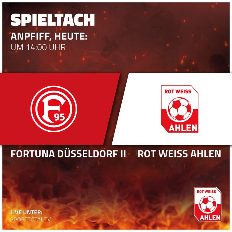 Spieltach: Fortuna Düsseldorf II gegen Rot Weiss Ahlen