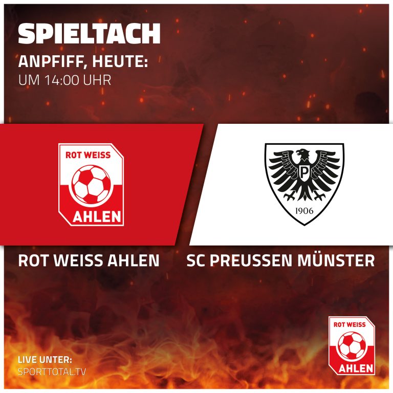 Spieltach: Rot Weiss Ahlen gegen SC Preußen Münster