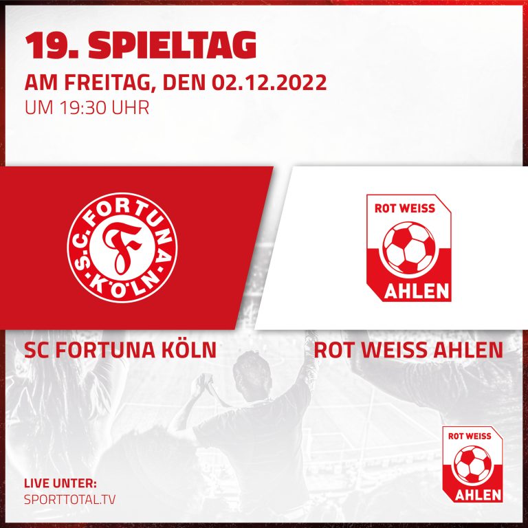 SC Fortuna Köln gegen Rot Weiss Ahlen