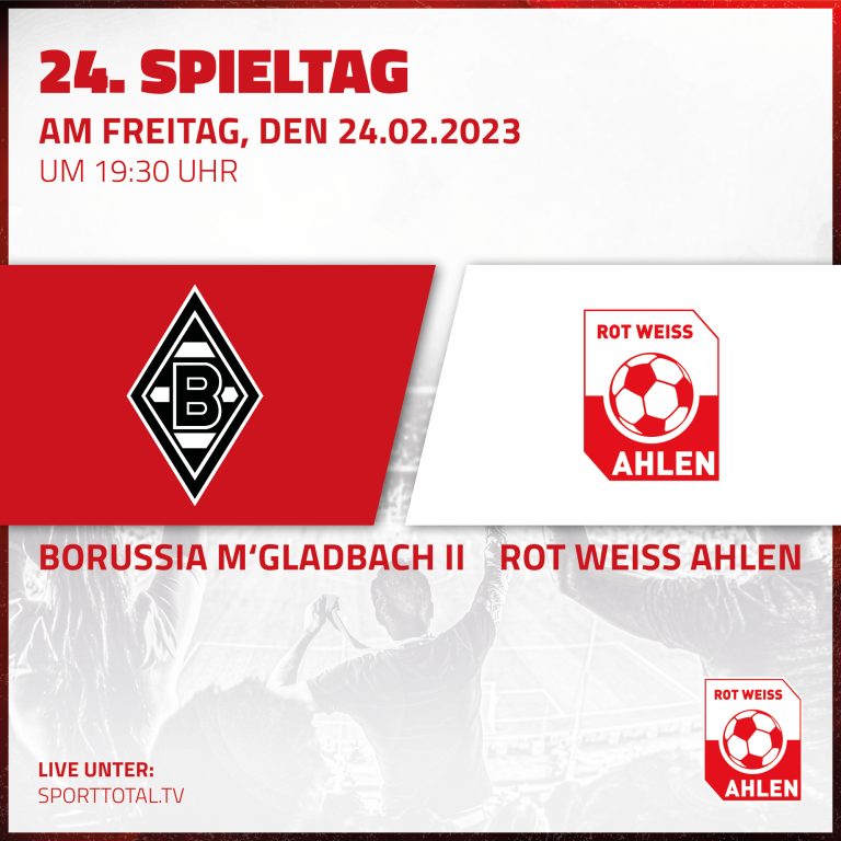 Borussia M‘gladbach II gegen Rot Weiss Ahlen