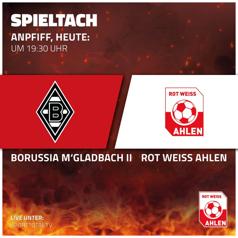 Spieltach: Borussia M‘gladbach II gegen Rot Weiss Ahlen