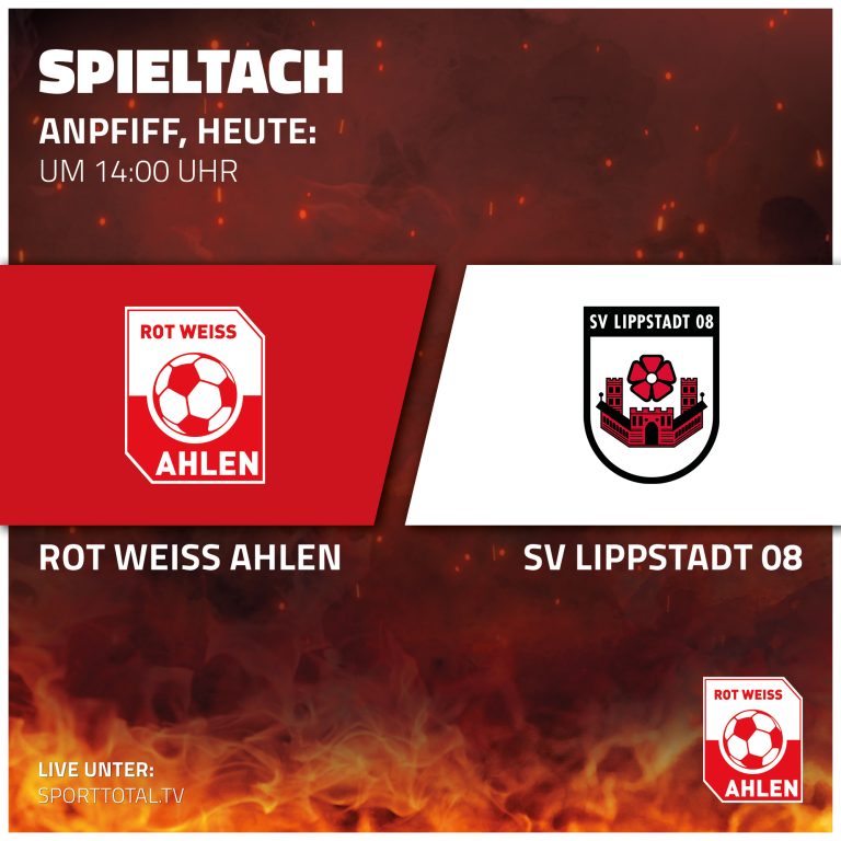 Spieltach: Rot Weiss Ahlen gegen SV Lippstadt 08