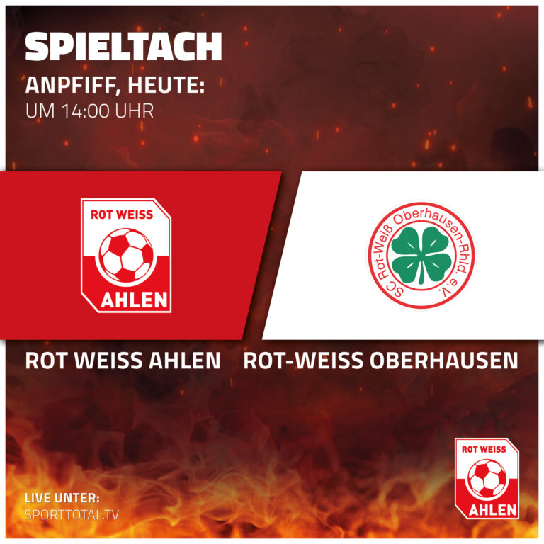 Spieltach: Rot Weiss Ahlen gegen Rot-Weiß Oberhausen
