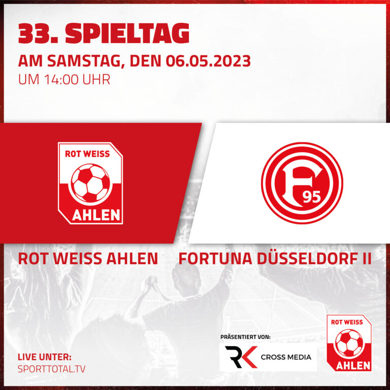 Rot Weiss Ahlen gegen Fortuna Düsseldorf II