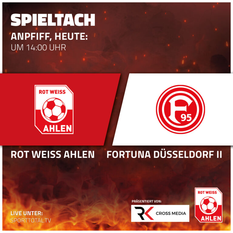 Spieltach: Rot Weiss Ahlen gegen Fortuna Düsseldorf II