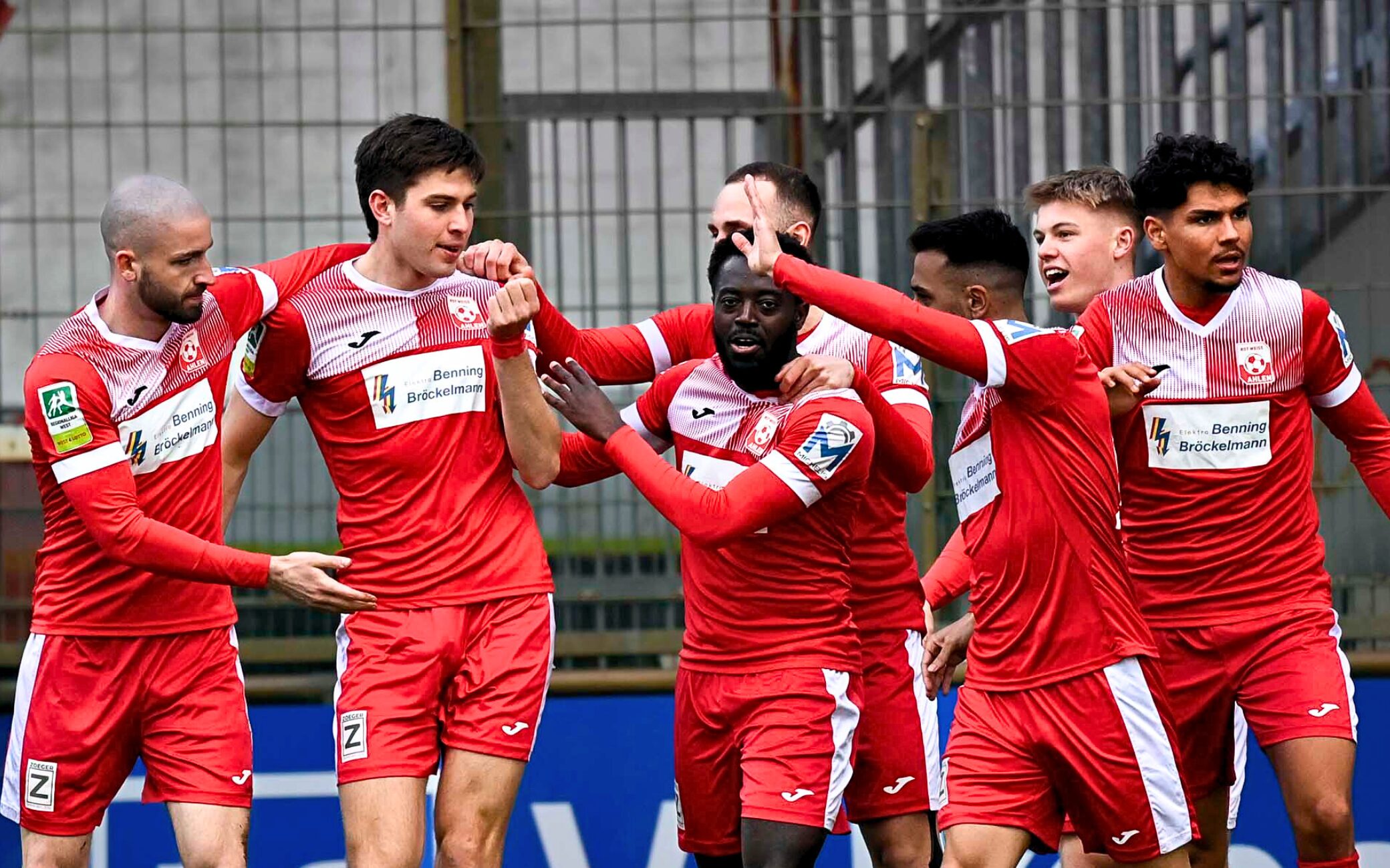 Rot Weiss Ahlen überzeugt im Nachholspiel gegen den FC Wegberg/Beeck